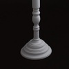 Ulteriore dettaglio di Piantana delicata in legno tornito stile moderno e shabby  43852