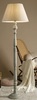 Piantana sagomata stile Shabby Chic rustico decap&egrave; paralume  43232