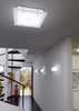 Plafoniere e applique coordinati moderni vetro lucido bianco