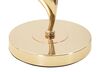 Ulteriore dettaglio di Lampada grande oro con base sinuosa e paralume screziato  42551