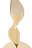 Lampada grande oro con base sinuosa e paralume screziato  42551 - foto 4