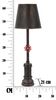 Lampada tavolo industrial tubi rubinetto alta 64cm  40832 - foto 8