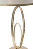 Ulteriore dettaglio di Originale lampada da tavolo grande con base metallo occhiello oro  40831