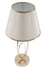 Originale lampada da tavolo grande con base metallo occhiello oro  40831 - foto 6