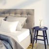 Lampada da tavolo moderna oro satinato semicerchio led integrato 3000-4000k 20cm 1163/PR-GO