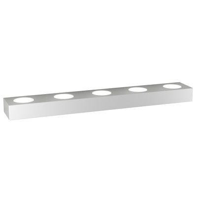 Lampada a parete applique moderna doppia luce lunga 72,8cm  41514