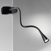 Lampada faretto con pinza a LED con braccio flessibile nero 63cm 5913N PERENZ
