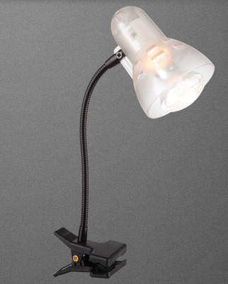 Lampada bianca trasparente con pinza 54850 GLOBO LIGHTING