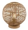 Dettaglio Lampada da tavolo diametro 30cm bamboo sfera grande
