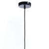 Ulteriore dettaglio di Lampadario natura con cappello in rafia e legno d 60cm  43651