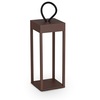 Lanterna outdoor ricaricabile USB coffee quadra ENYA TL COFFEE IDEAL LUX
