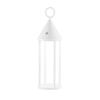 Immagine aggiuntiva di Lanterna portatile bianca ricaricabile led per giardini e terrazze  43579