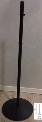 Piantana nera per lampada architetto 4025YN PERENZ