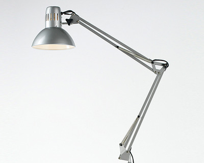 Lampada da scrivania con morsetto colore silver 4025A PERENZ