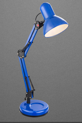 Lampada scrivania blu tecnica media 35263 GLOBO LIGHTING