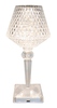 Lampada trasparente effetto cristallo ricaricabile senza fili calice tulipano touch  42788 - foto 10