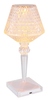 Lampada trasparente effetto cristallo ricaricabile senza fili calice tulipano touch  42788 - foto 6