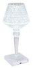 Lampada trasparente effetto cristallo ricaricabile senza fili calice tulipano touch  42788 - foto 7