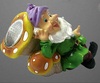 Gnomo da giardino luce solare cappello viola 33101A GLOBO LIGHTING