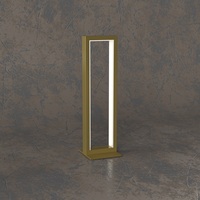 Abat jour brunita oro comodino moderna oro brunito led 1162/P-OB e 1182/P-OB FOUR SQUARES DNA TOP LI