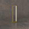 Abat jour brunita oro comodino moderna oro brunito led 1162/P-OB e 1182/P-OB FOUR SQUARES DNA TOP LI
