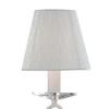 Particolare di Lampada comodino o tavolo ghirigori bianco romantico  42354