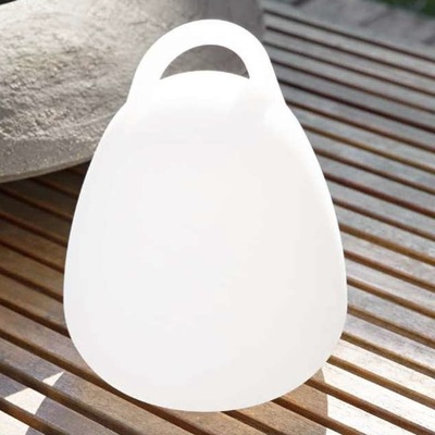 Lampada tavolo LED RGB senza fili esterno interno con maniglia IP65 LIVE TL CAMPANA IDEAL LUX