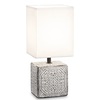 Immagine aggiuntiva di Lampada arabesco rilievo abat jour comodino tavolo ceramica KALI-1 TL1 IDEAL 