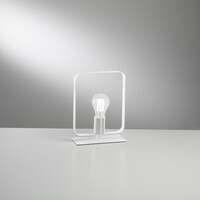 Abat-jour bianca design leggero cornice di luce  45569