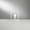 Abat-jour bianca design leggero cornice di luce  45569