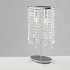 Lampada da tavolo con gocce di cristallo a 2 luci 42300 LUCI CRISTALLI