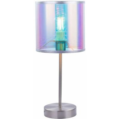 Lampada da avolo con paralume cangiante e iridiscente 39661 LUCI MODERNE
