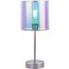 Lampada da avolo con paralume cangiante e iridiscente 39661 LUCI MODERNE