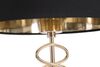 Ulteriore dettaglio di Lampada di medie dimensioni curve oro e cappello nero 25x47,5cm  40849