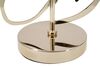 Particolare di Lampada tavolo nera cuori oro diametro 30cm alta 54,5cm  40810
