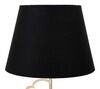 Ulteriore dettaglio di Lampada tavolo nera cuori oro diametro 30cm alta 54,5cm  40810