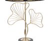 Immagine aggiuntiva di Lampada tavolo nera e oro motivo Ginko 30x60cm  40850