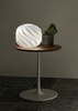 Immagine aggiuntiva di Lampada da tavolo 25cm a forma di sfera in acrilico bianco a spirale  45617
