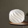 Ulteriore dettaglio di Lampada da tavolo 25cm a forma di sfera in acrilico bianco a spirale  45617