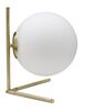 Immagine aggiuntiva di Lampada tavolo essential abatjour oro linea V sfera  40839