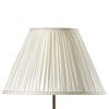 Ulteriore dettaglio di Lampada da tavolo decorativa grande 57cm bronzo sfumato con paralume pliss&egrave;  