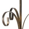Lampada da tavolo decorativa grande 57cm bronzo sfumato con paralume pliss&egrave; 43648 LUCI CLASSICHE - foto 5