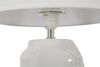 Immagine aggiuntiva di Lampada tavolo base ceramica bianca lavorazione ondulata 30x52  42225