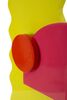 Particolare di Lampada decorativa coloratissima da tavolo arancio verder rossa 30cm alta 59  42244