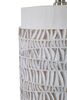 Particolare di Lampada da tavolo decoro etnico alta 60cm con base in resina decoro etnico  42235