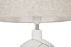 Immagine aggiuntiva di Lampada da tavolo decoro rigato base resina paralume 35x60  42236