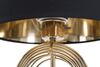 Ulteriore dettaglio di Lampada tavolo media decoro fili oro paralume nero 44cm  40845