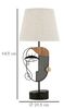 Lampada tavolo originale moderna viso stilizzato 29,8x64,8  42241 - foto 6