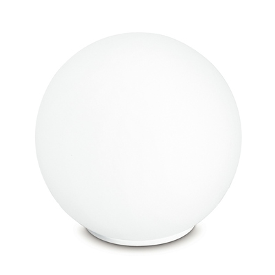 Lampada tavolo globo bianca d.20 40606 LUCI E COLORI