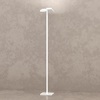 Lampada terra moderna bianca design direzionabile LED  42341